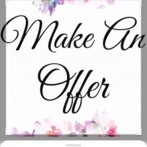 All reasonable offers considered